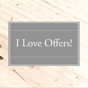 Like the item and not the price? Make me an offer!